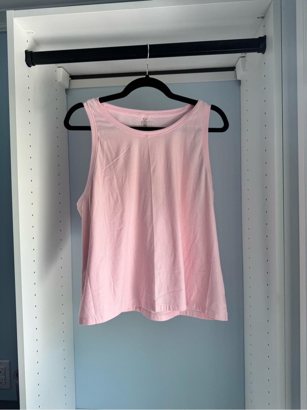 Beyond Yoga Full Set in Frosty Pink Heather – Tee (L) + Tank (L) + Leggings (M) - Picture 2 of 5
